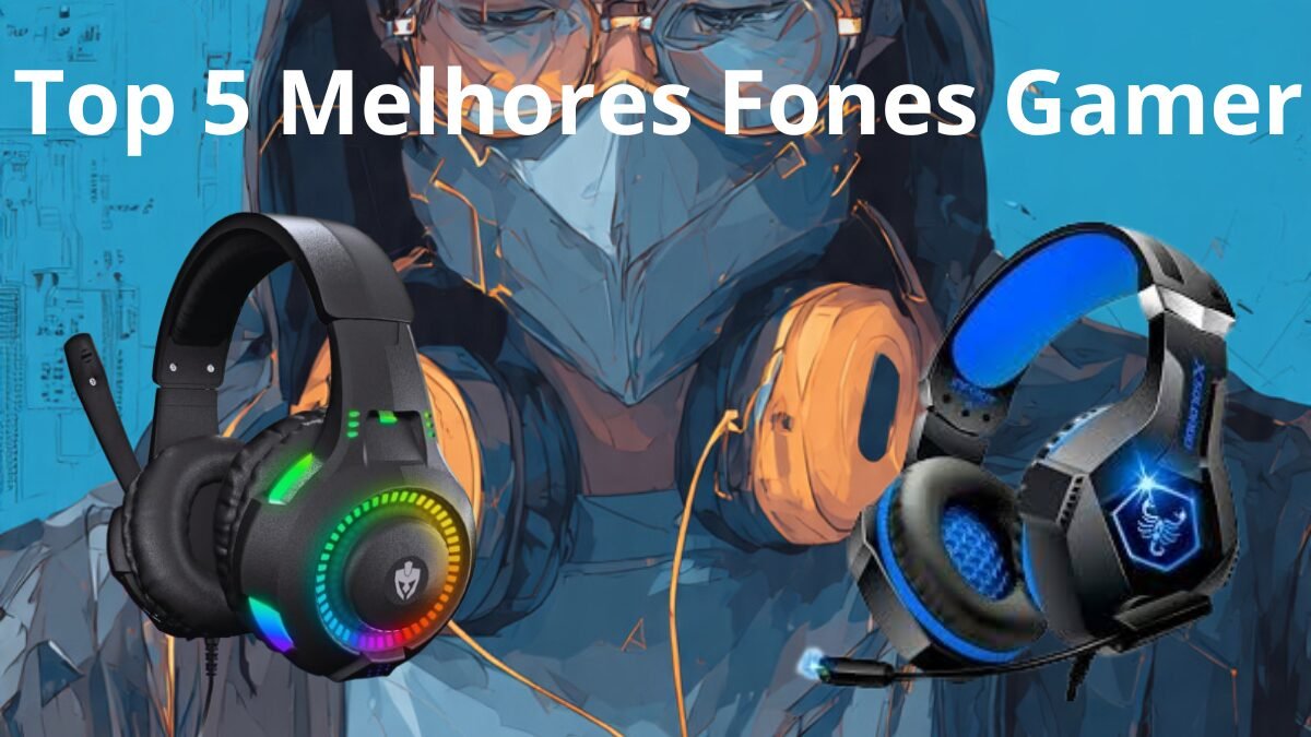 Descubra os 5 melhores fones gamer para comprar em 2026. Veja modelos com ótimo som, microfone de qualidade e conforto para longas sessões de jogo.